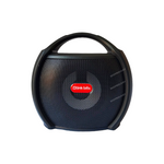 Bocina portable de 3 pulgadas con asa y disponible en colores.