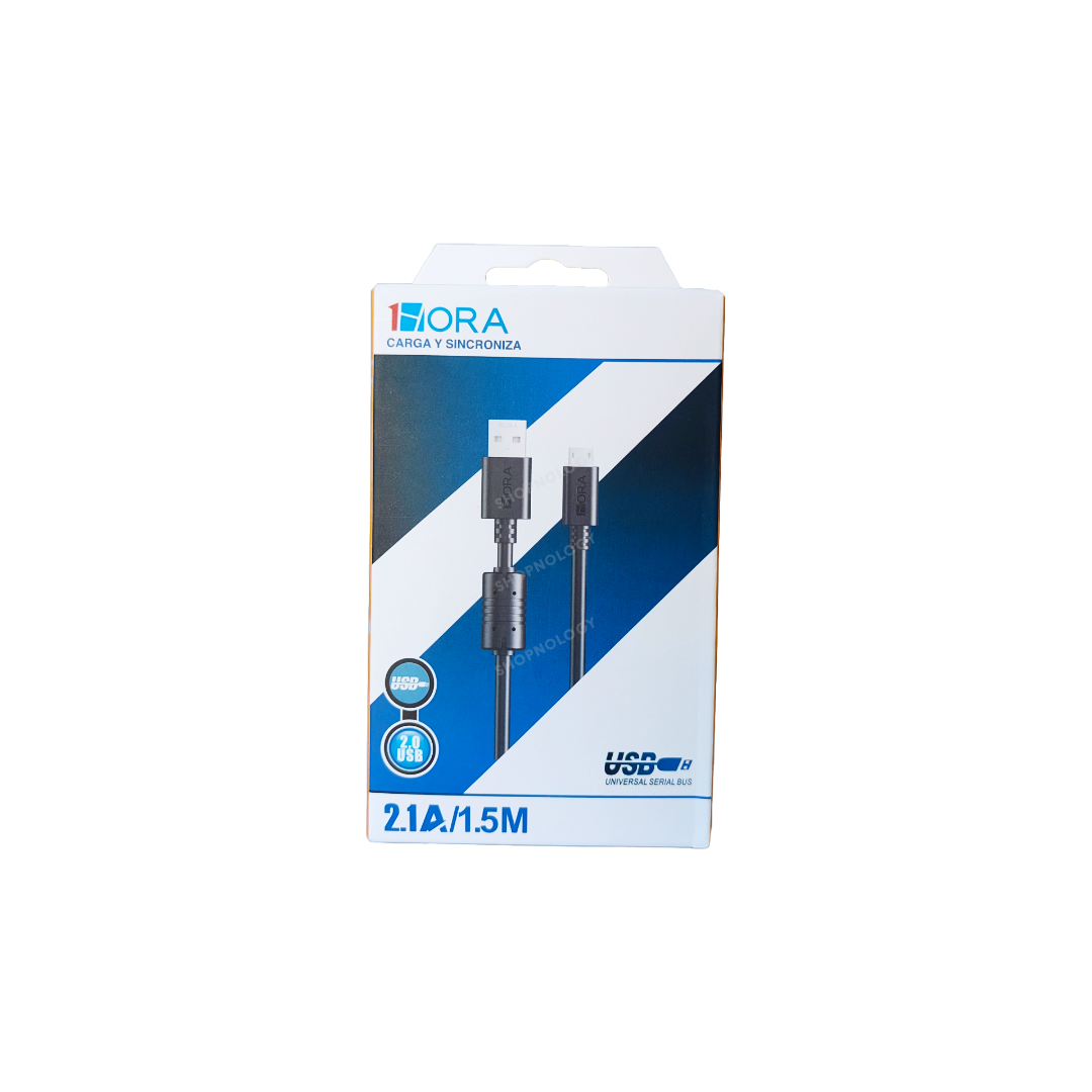 Cable de datos y carga tipo v8.