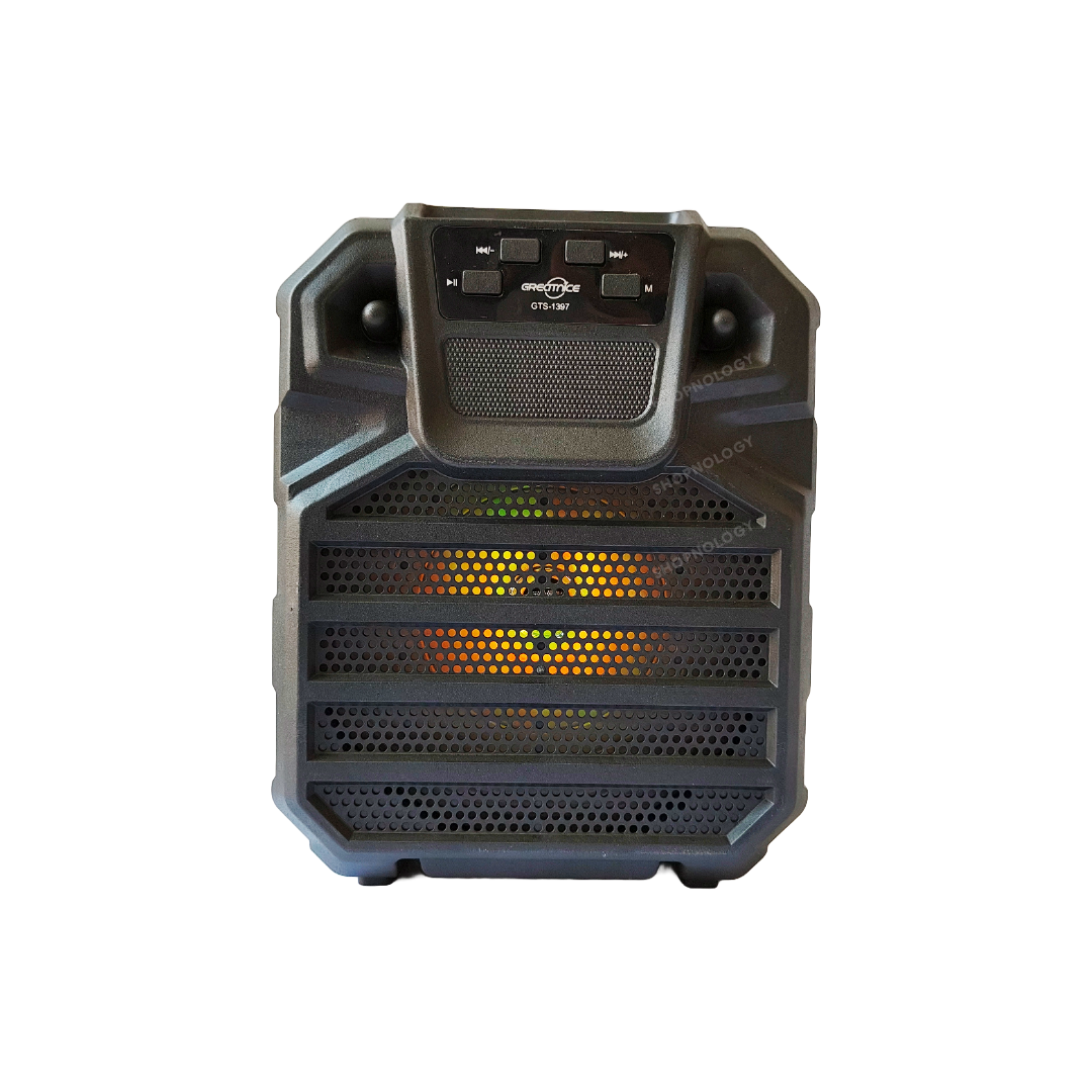 Bocina bluetooth de 6.5 pulgadas, de gran potencia.