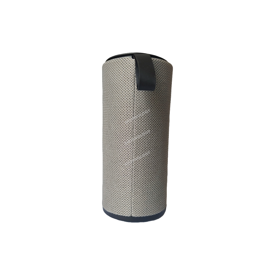 Bocina cilindrica de 3 pulgadas, con diseño elegante.