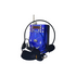 Radio portatil AM y FM recargable, con antena y megafono.