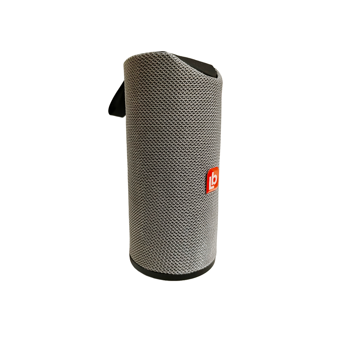 Bocina cilindrica de 3 pulgadas, con diseño elegante.