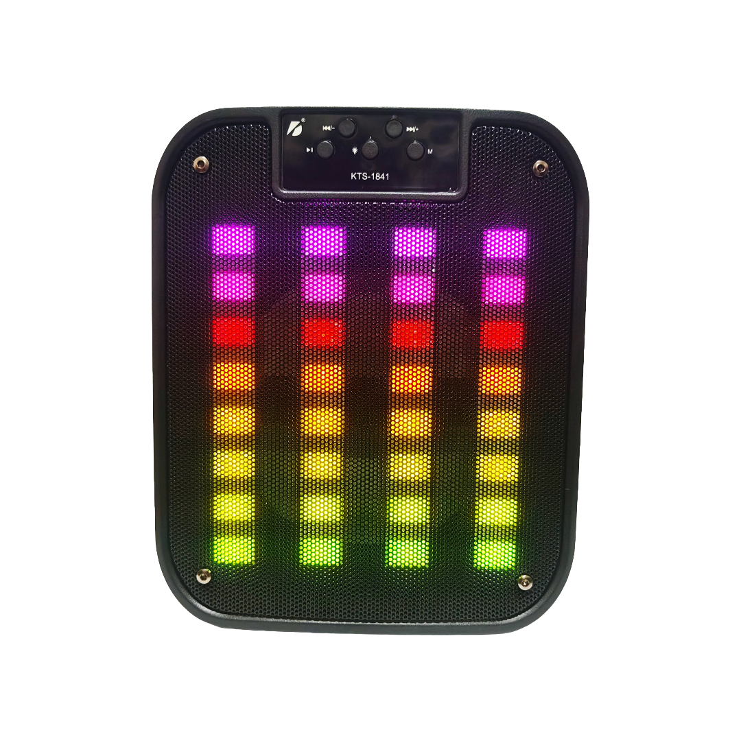 Bocina de 6.5 pulgadas, con panel de luces led.