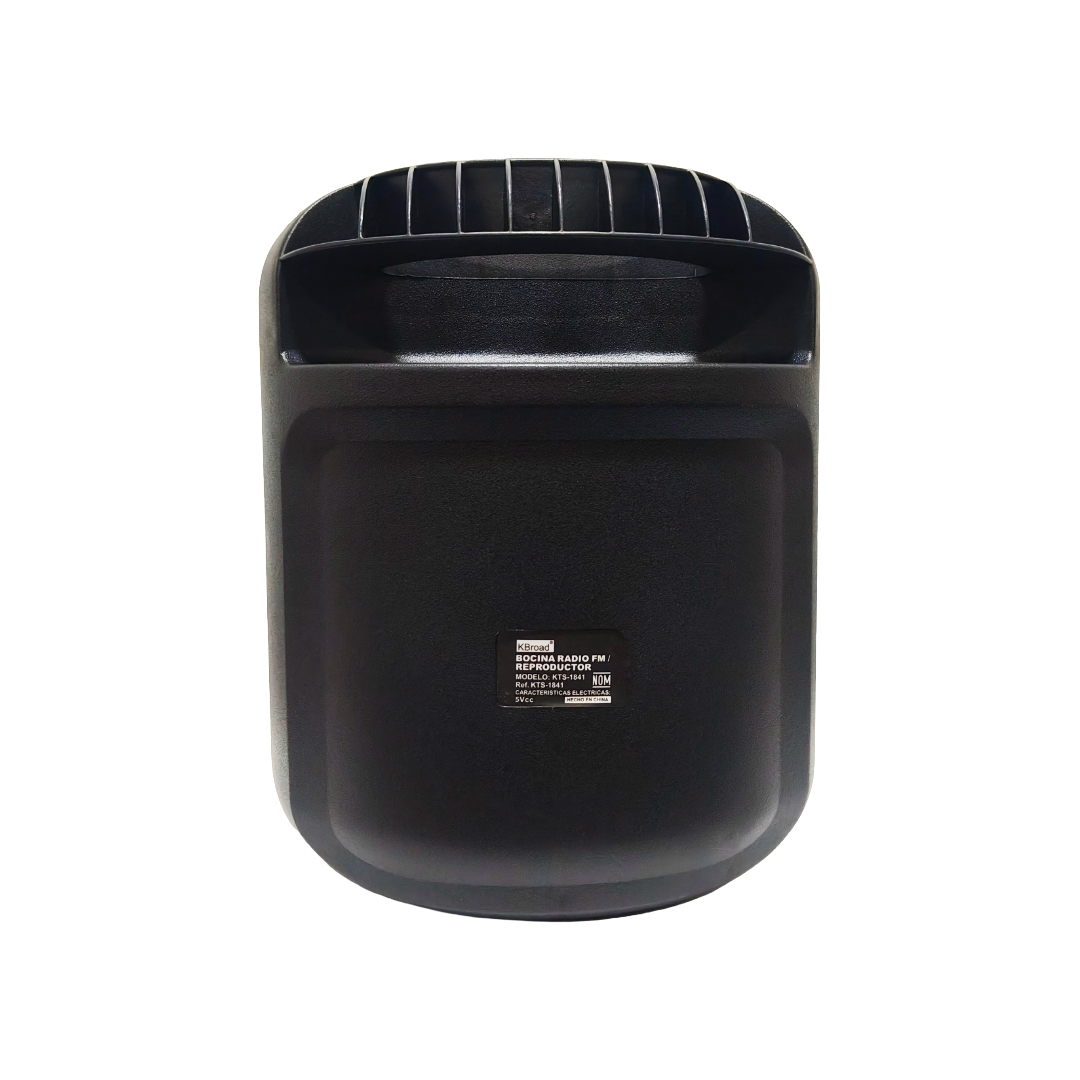 Bocina de 6.5 pulgadas, con panel de luces led.