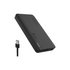 Bateria portatil de 10000 mAh, con linterna de emergencia.